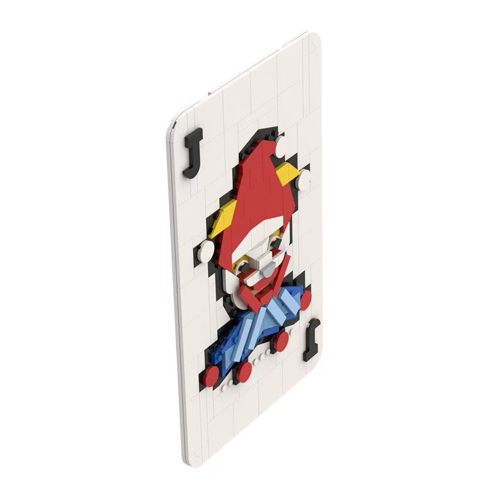 GOBRICKS MOC A2240 Joker Card - YWOBB