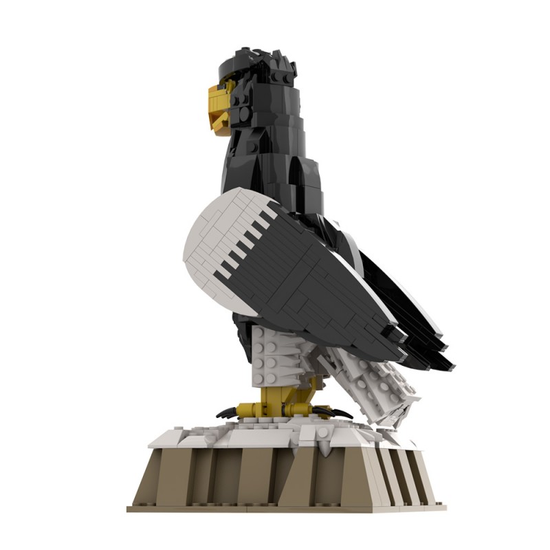GOBRICKS MOC 211400 Steller's Sea Eagle - YWOBB