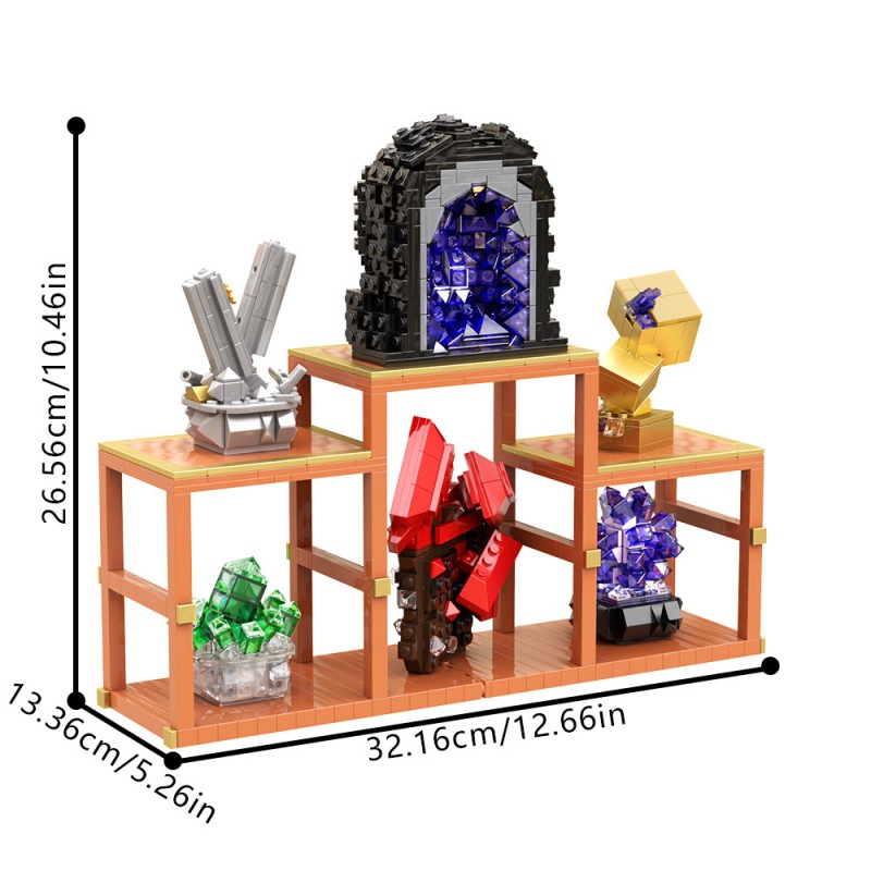 GOBRICKS MOC S0033 Crystal - YWOBB
