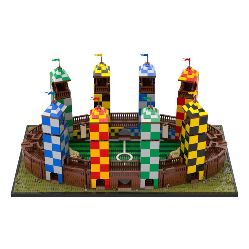 GOBRICKS MOC 210158 Wizarding Sport Stadium - YWOBB