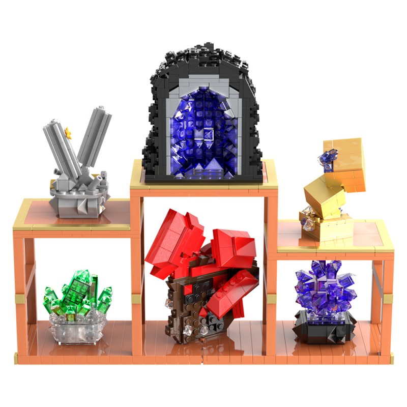 GOBRICKS MOC S0033 Crystal - YWOBB