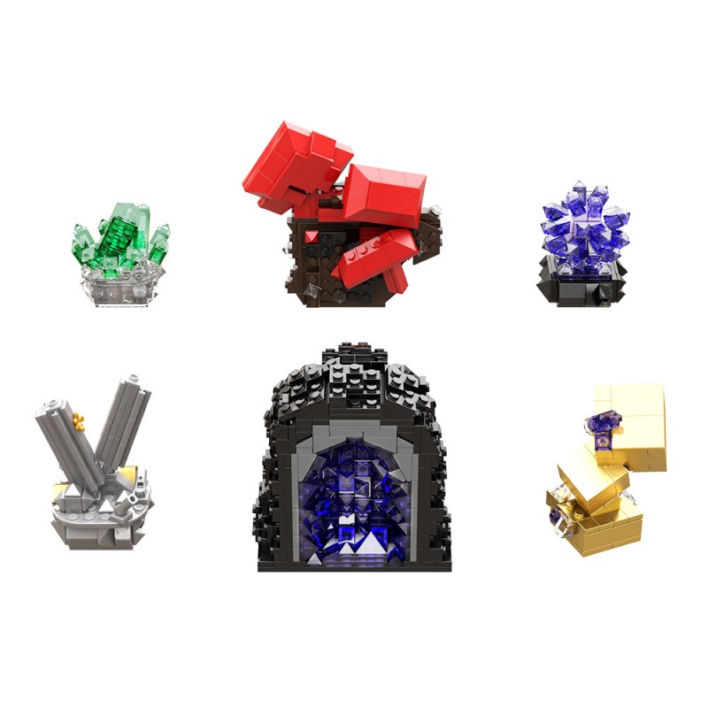 GOBRICKS MOC S0033 Crystal - YWOBB