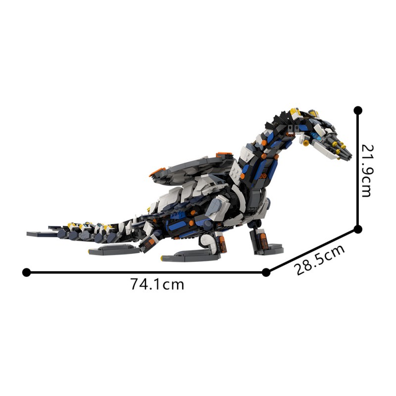 GOBRICKS MOC 182853 Tide Ripper from Horizon Forbidden West - YWOBB