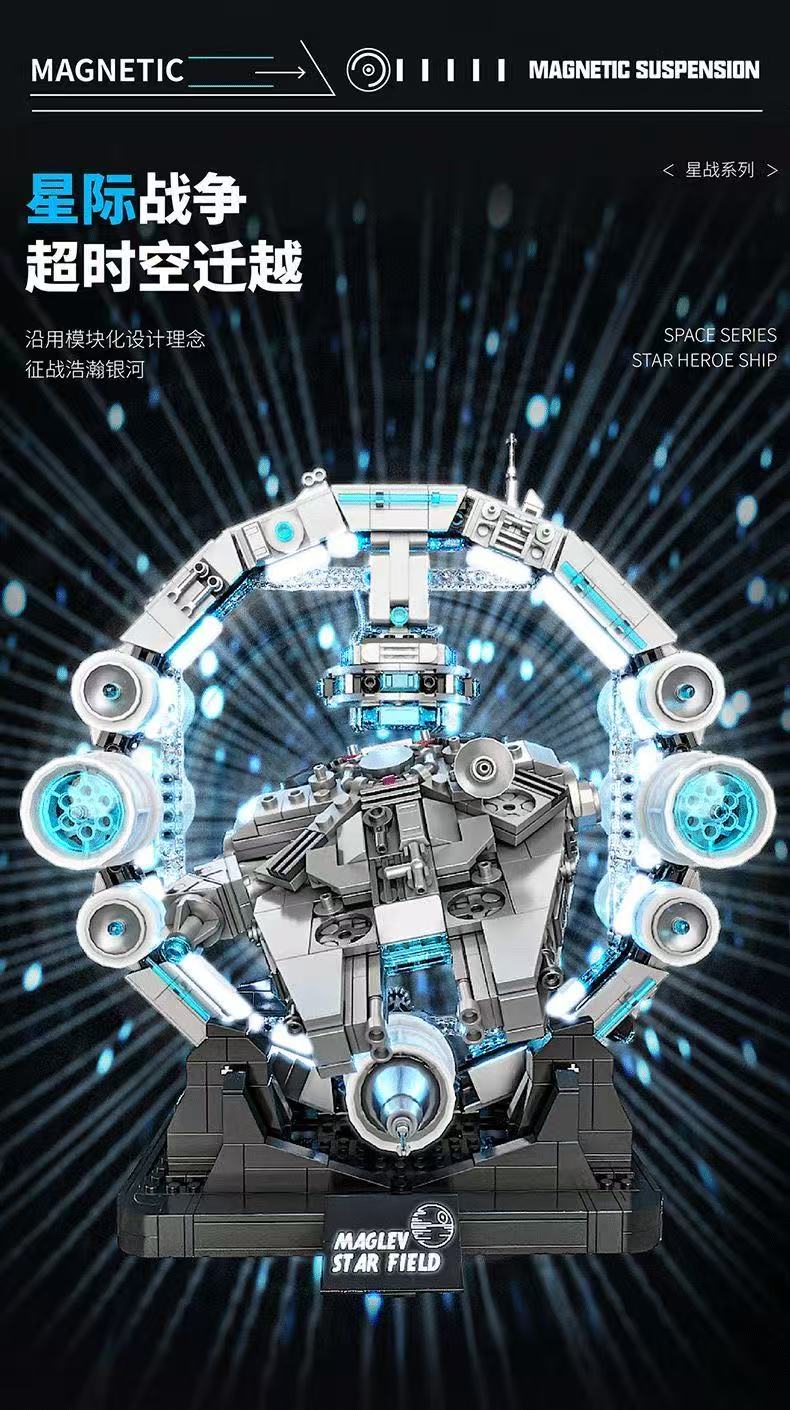 JIQI 1122 Floating Millennium Falcon - YWOBB