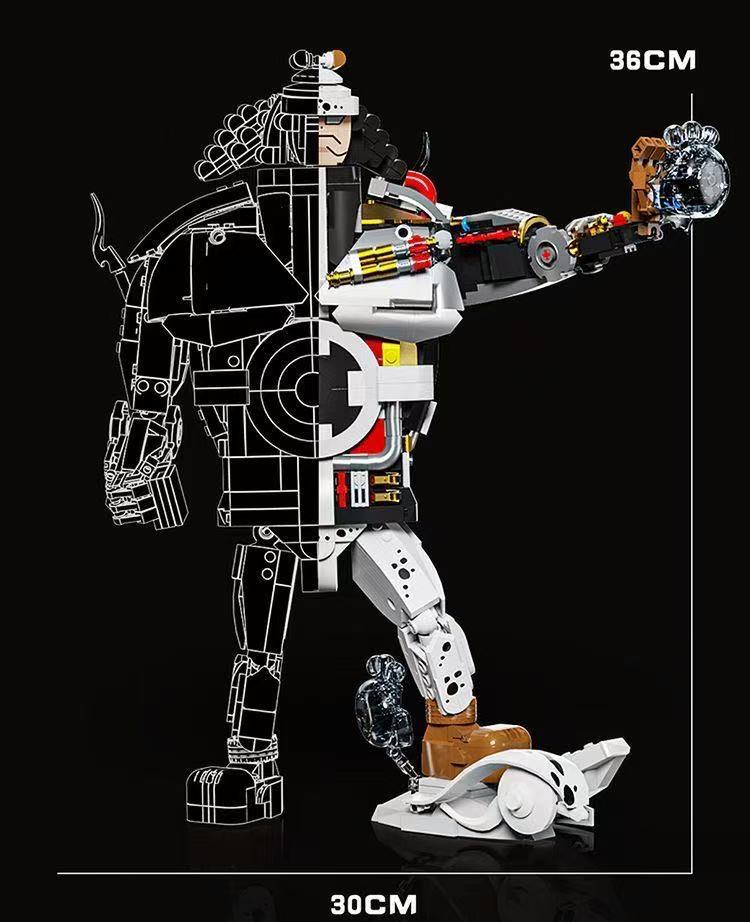 JIQI 1106 One Piece Dead or Alive BIG Bear - YWOBB