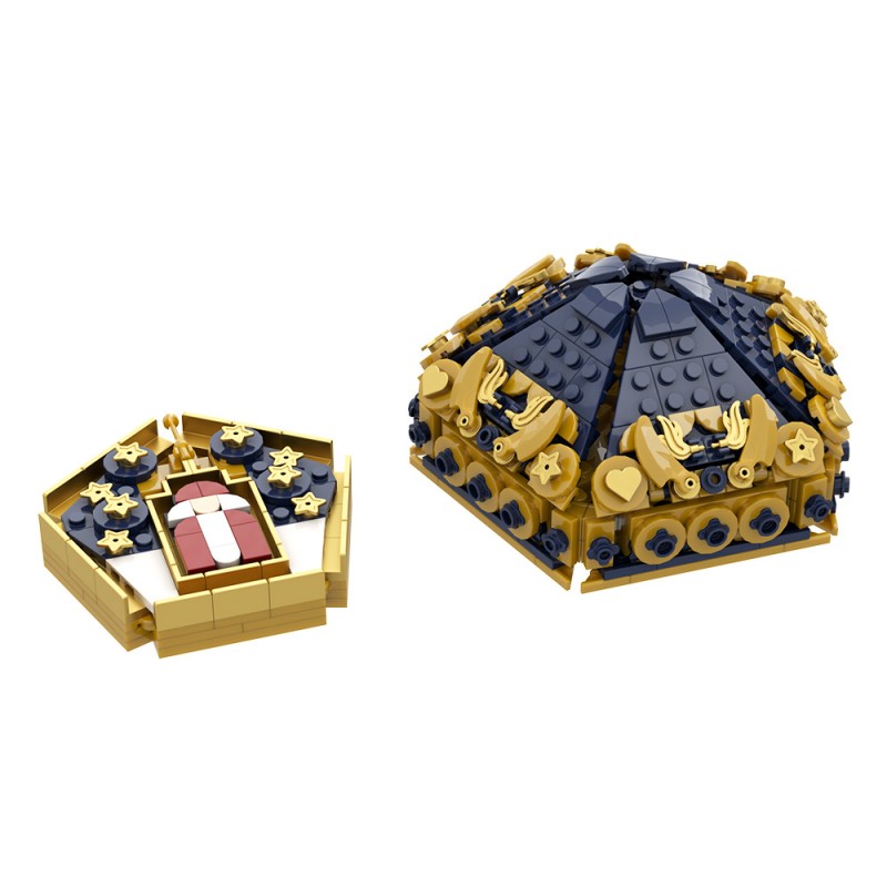 GOBRICKS MOC A2135Y01 Chocolate Frog card - YWOBB