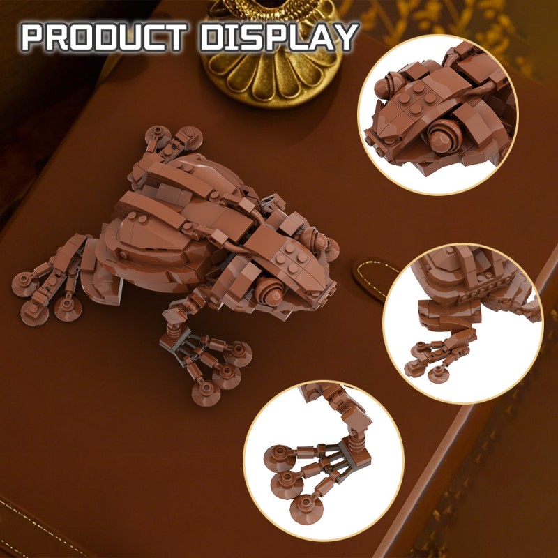 GOBRICKS MOC A2135Y02 Chocolate Frog - YWOBB