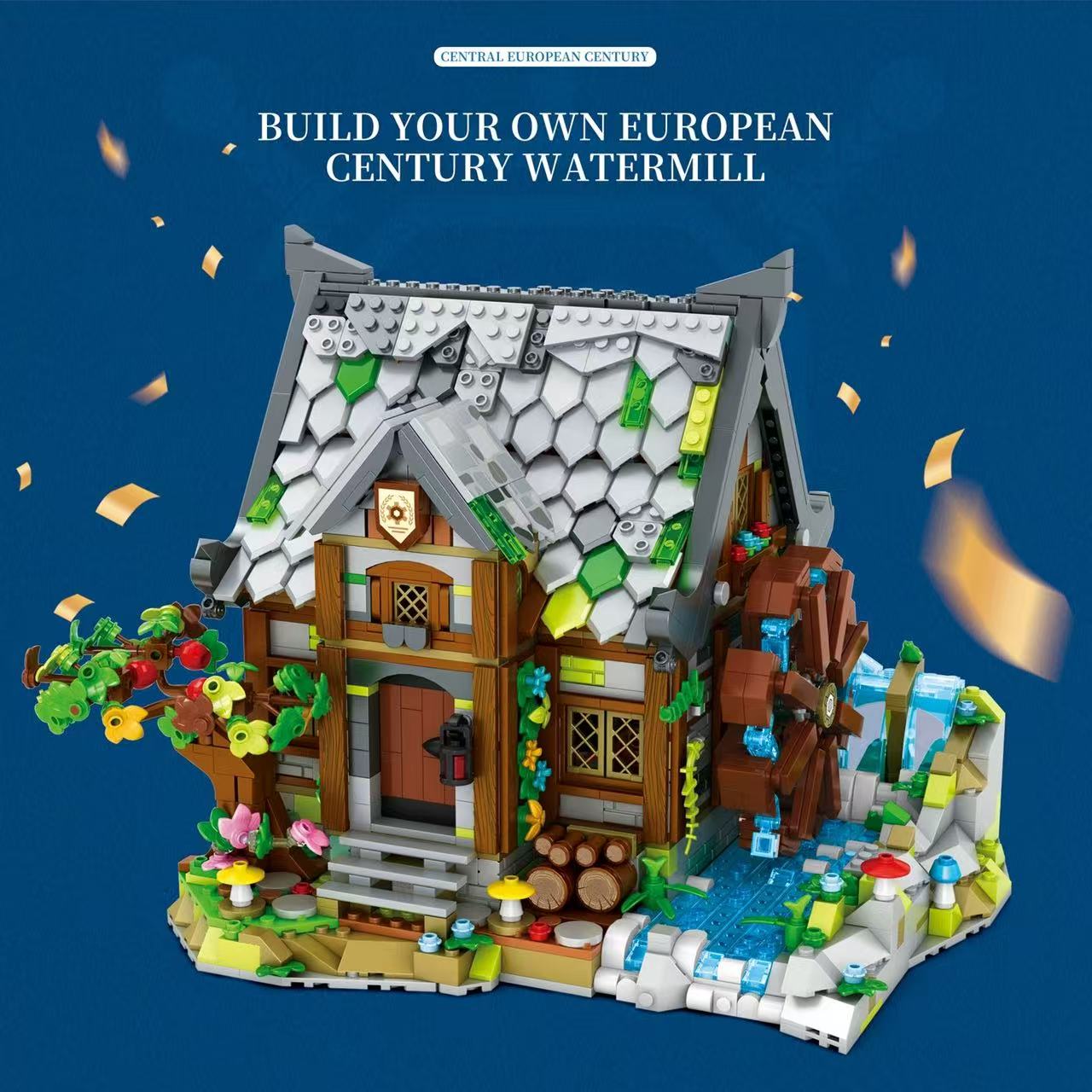 Reobrix 66045 Medieval watermill - YWOBB