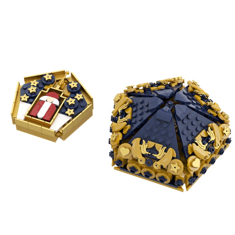 GOBRICKS MOC A2135Y01 Chocolate Frog card - YWOBB