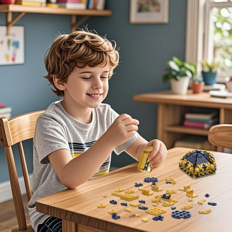 GOBRICKS MOC A2135Y01 Chocolate Frog card - YWOBB