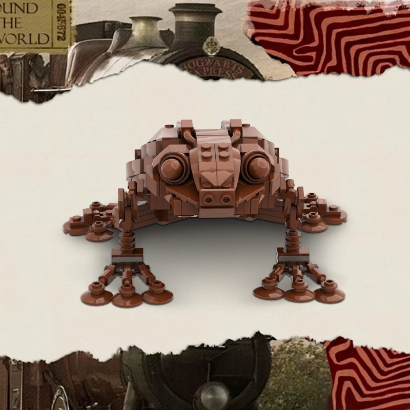 GOBRICKS MOC A2135Y02 Chocolate Frog - YWOBB