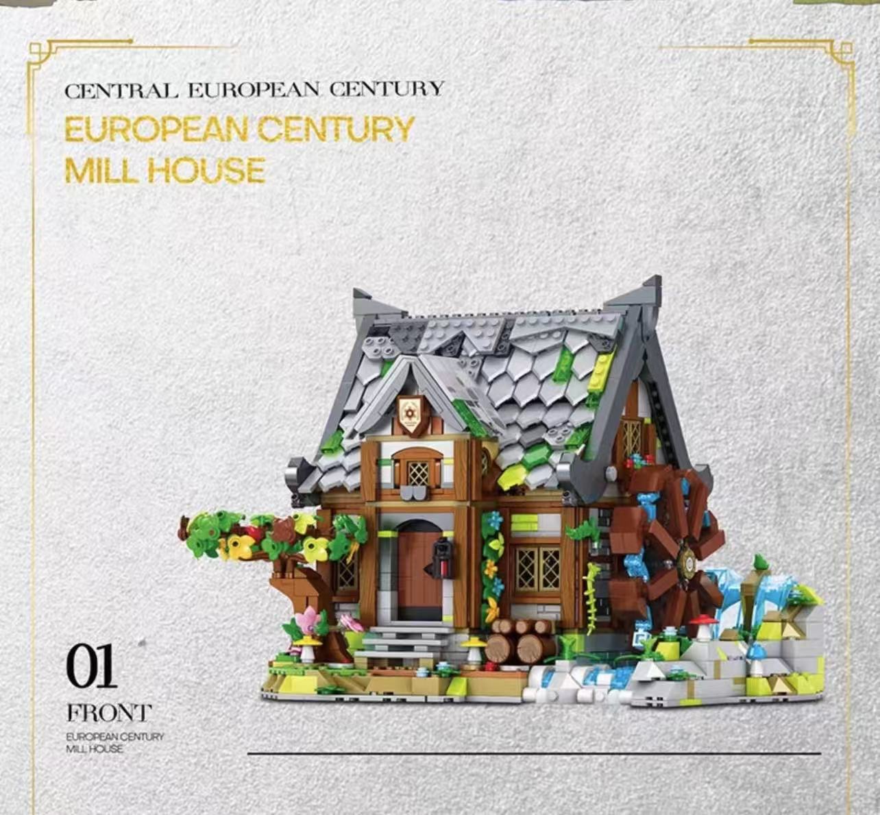Reobrix 66045 Medieval watermill - YWOBB