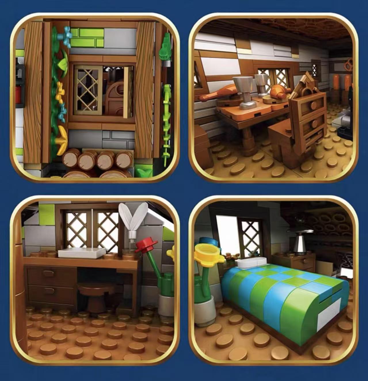 Reobrix 66045 Medieval watermill - YWOBB