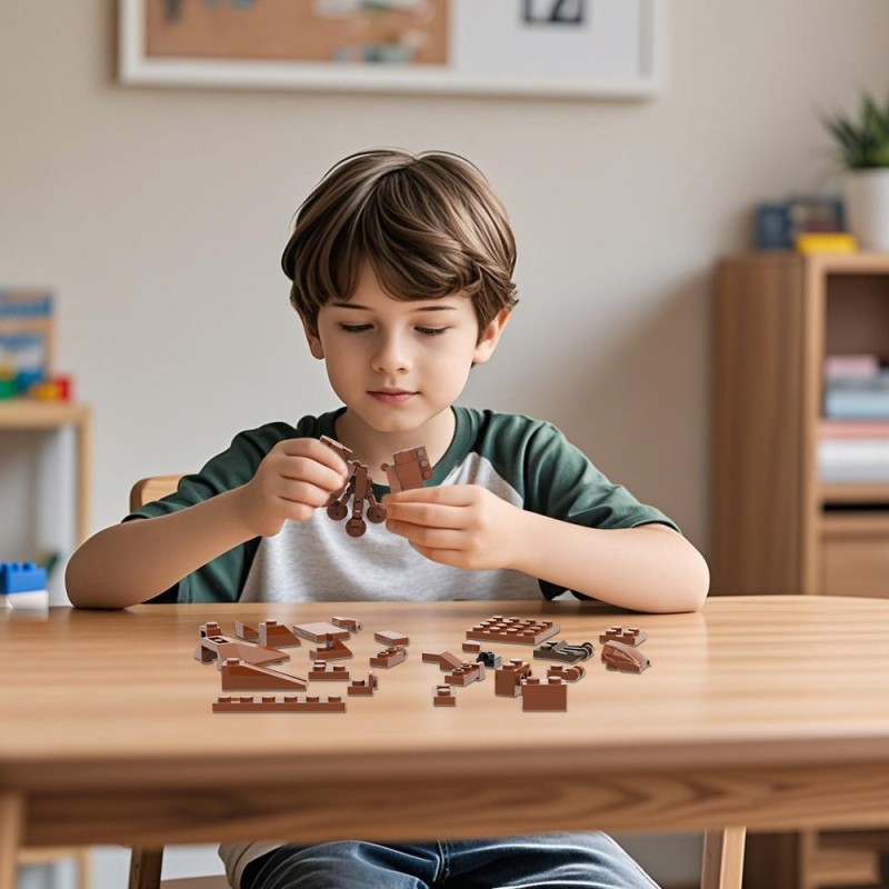 GOBRICKS MOC A2135Y02 Chocolate Frog - YWOBB