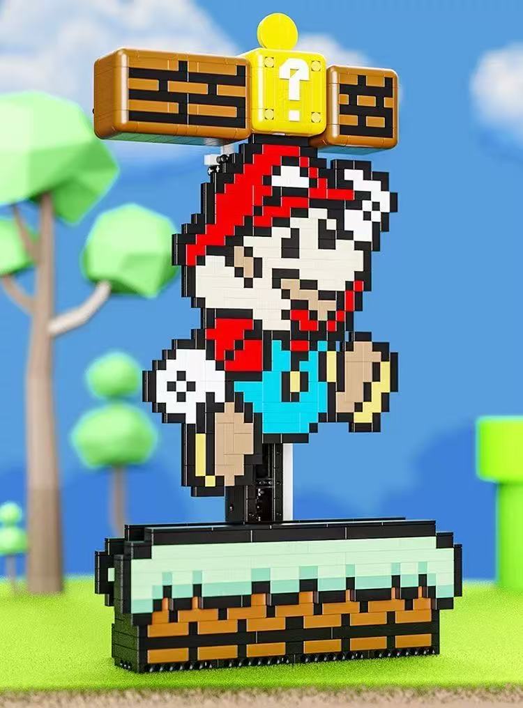 JIQI 1111 Pixel Mario - YWOBB