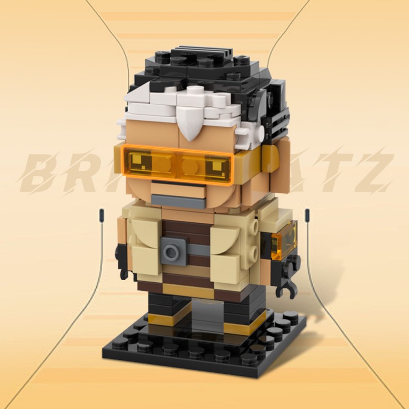 GOBRICKS MOC 207023 VALORANT Tejo Brickheadz - YWOBB