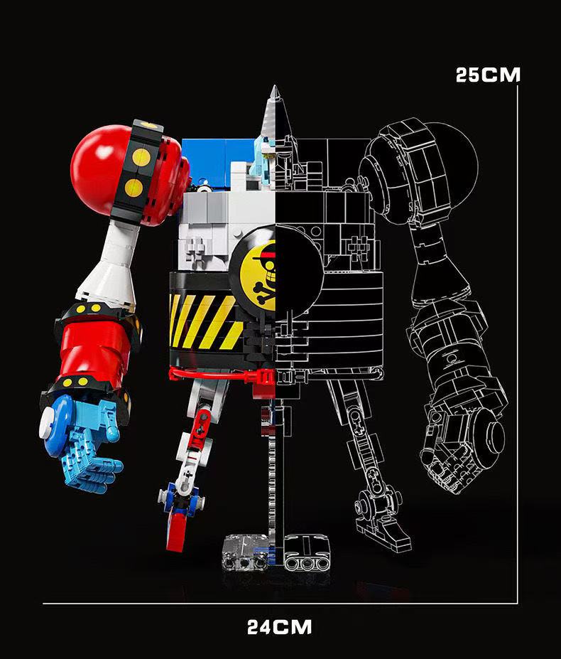 JIQI 1105 One Piece Dead or Alive General Franky - YWOBB