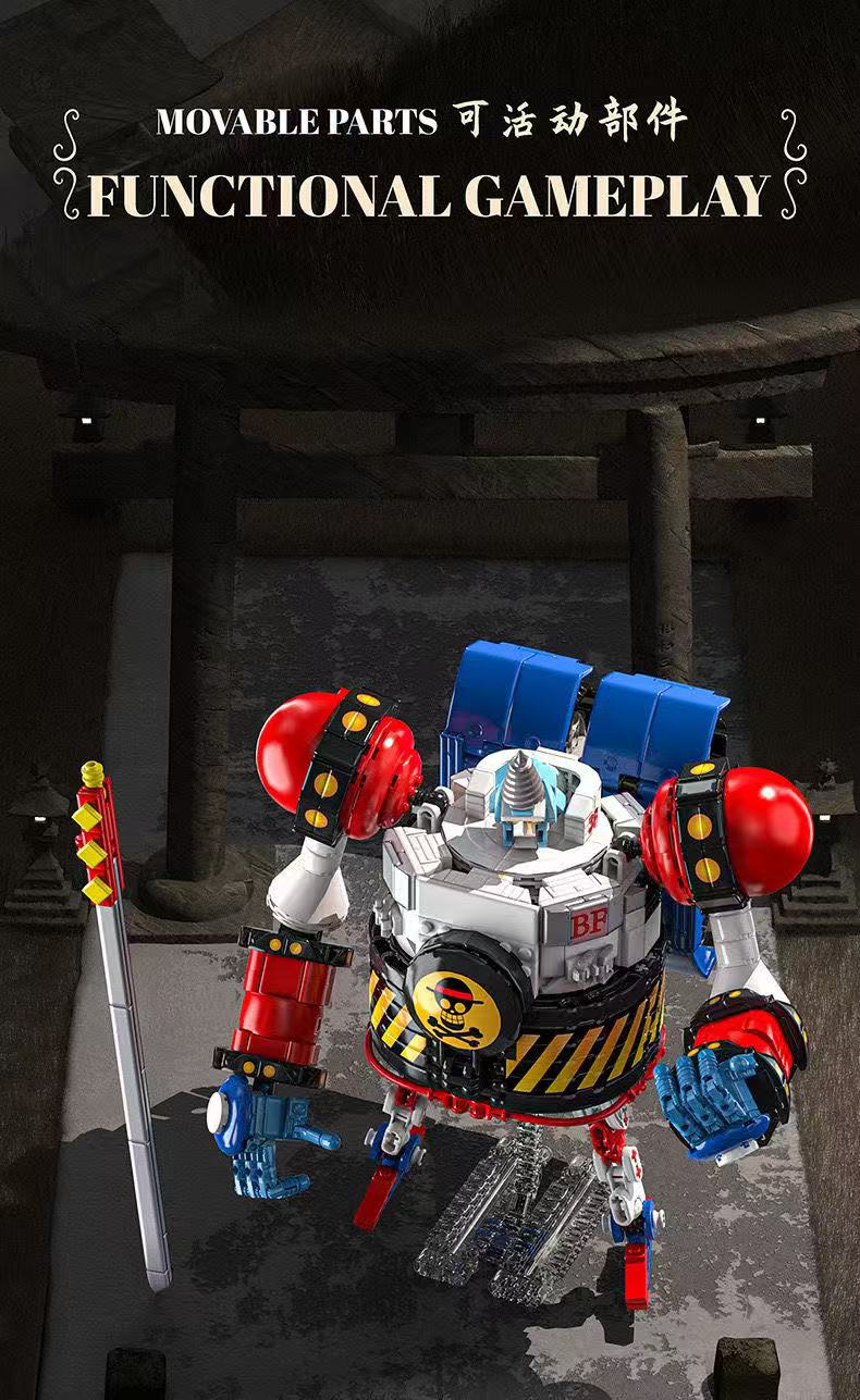 JIQI 1105 One Piece Dead or Alive General Franky - YWOBB