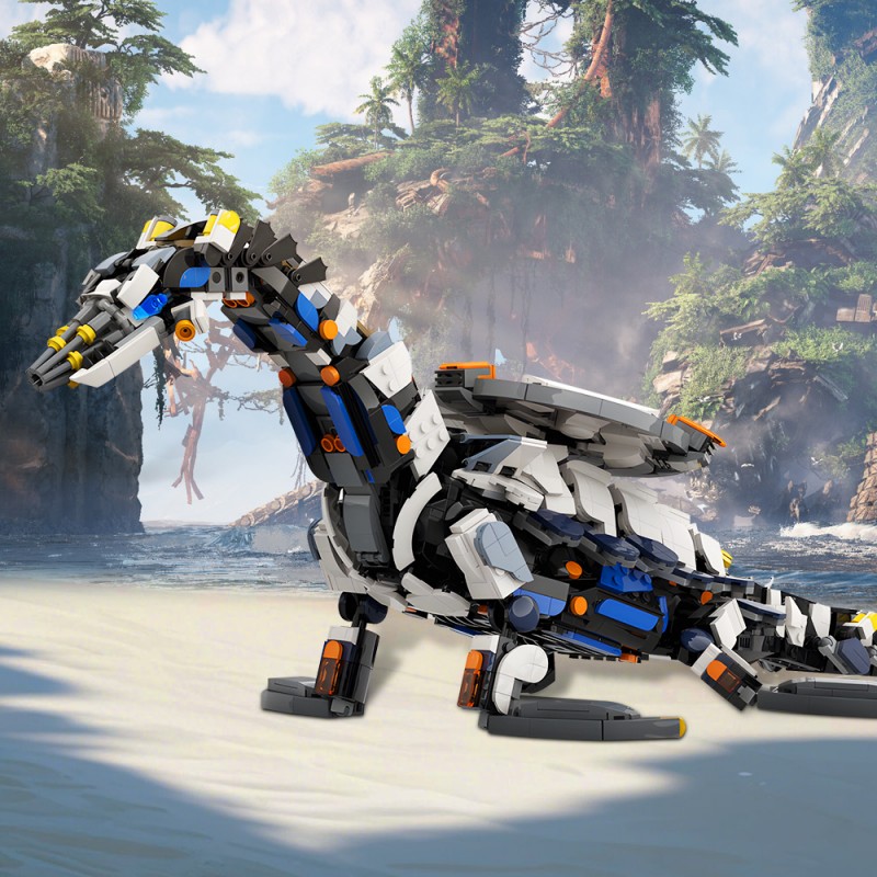 GOBRICKS MOC 182853 Tide Ripper from Horizon Forbidden West - YWOBB