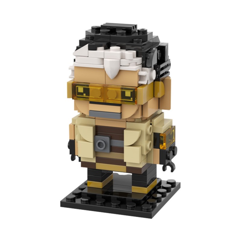GOBRICKS MOC 207023 VALORANT Tejo Brickheadz - YWOBB