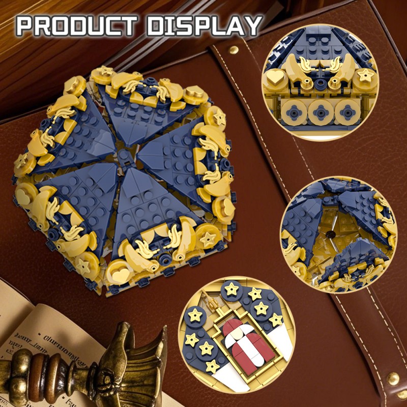 GOBRICKS MOC A2135Y01 Chocolate Frog card - YWOBB