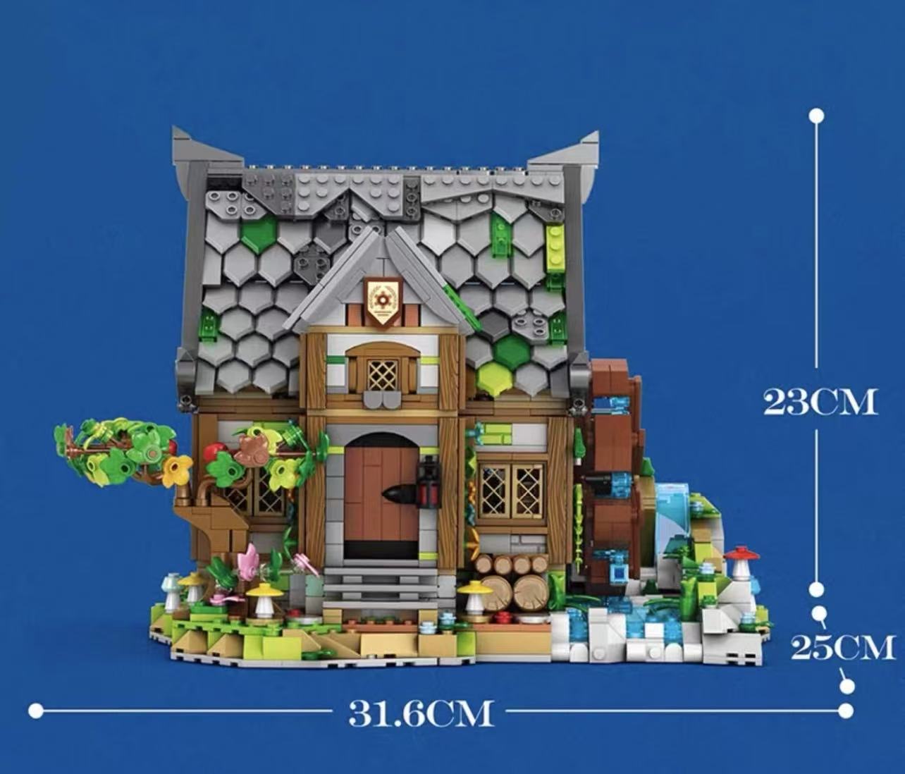 Reobrix 66045 Medieval watermill - YWOBB