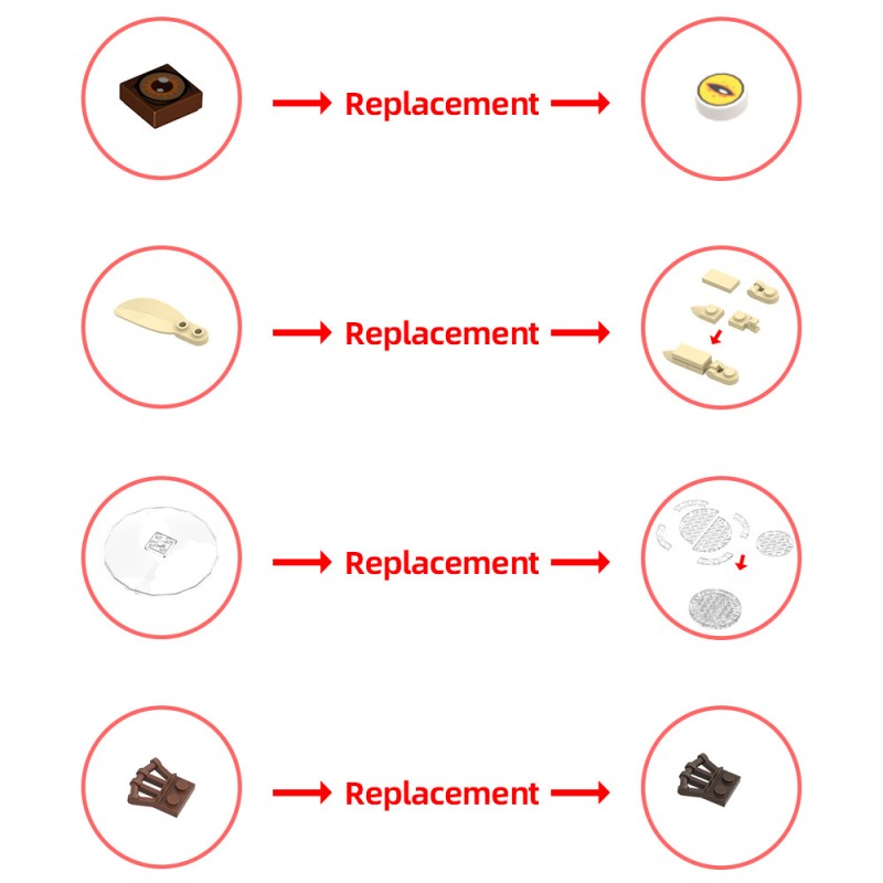 GOBRICKS MOC 172203 Gwahir - YWOBB