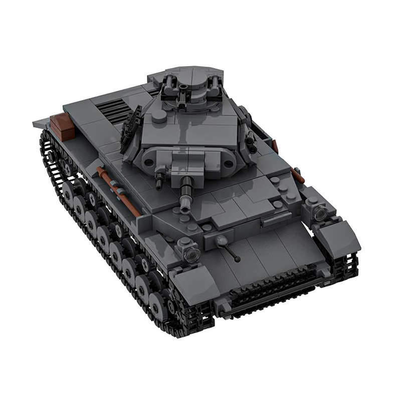 GOBRICKS MOC A1986 Panzer IV D - YWOBB