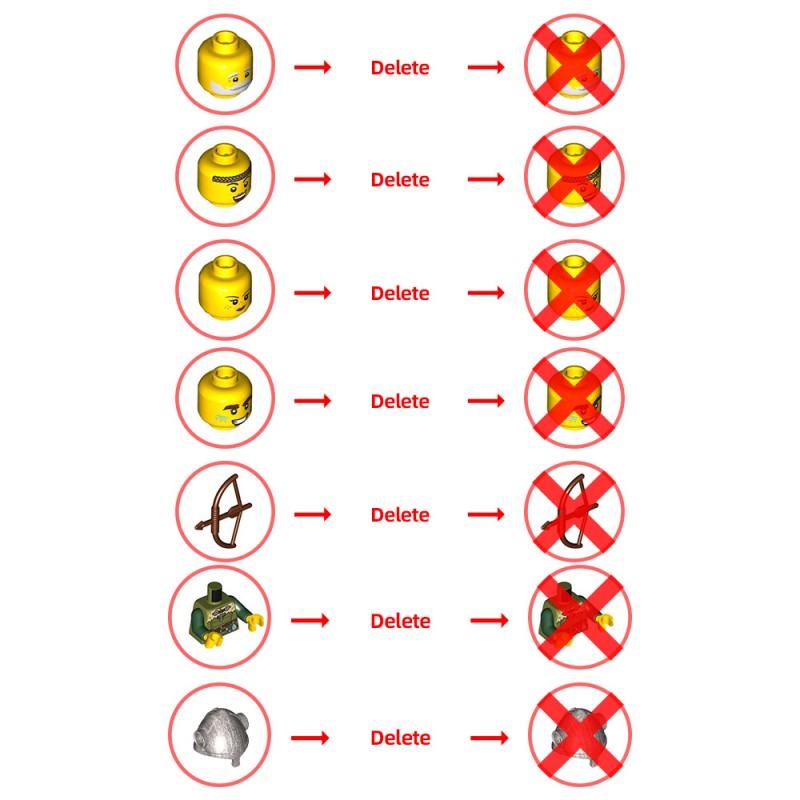 GOBRICKS MOC 200311 Viking Village - Seaside Expansion - YWOBB