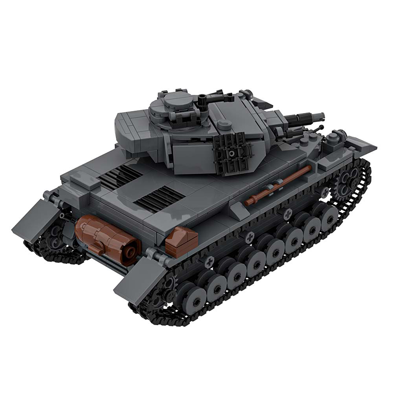 GOBRICKS MOC A1986 Panzer IV D - YWOBB