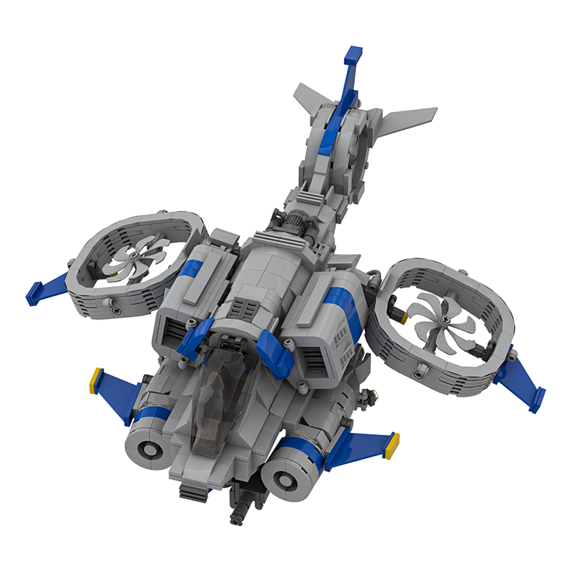 GOBRICKS MOC A2102 Starcraft II Banshee - YWOBB