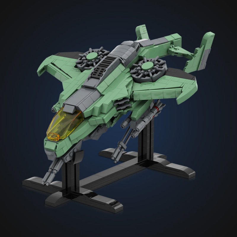 GOBRICKS MOC 207092 Halo AV-22 Sparrowhawk - YWOBB