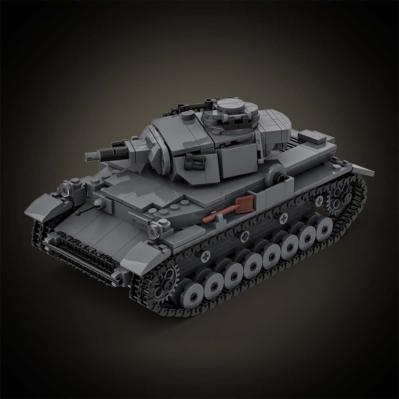 GOBRICKS MOC A1986 Panzer IV D - YWOBB