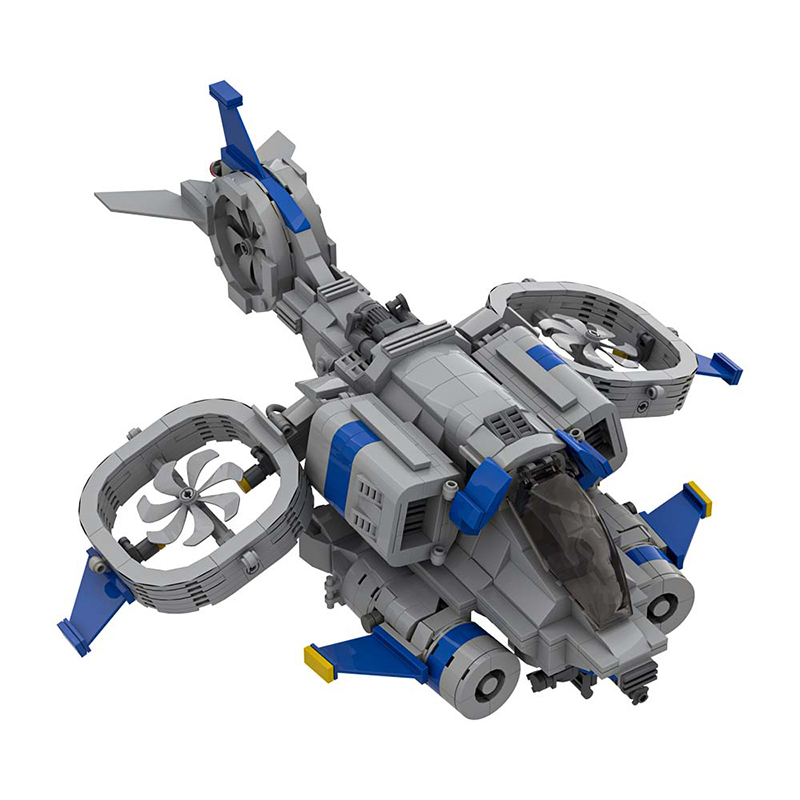 GOBRICKS MOC A2102 Starcraft II Banshee - YWOBB