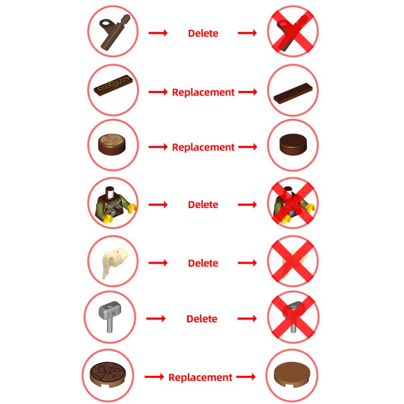 GOBRICKS MOC 200311 Viking Village - Seaside Expansion - YWOBB