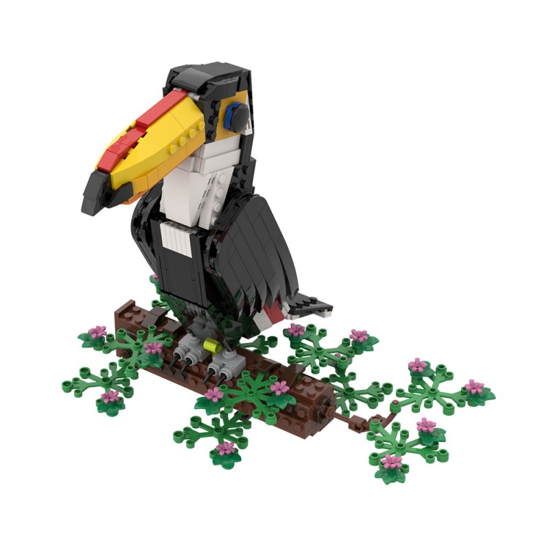 GOBRICKS MOC 208811 Toco Toucan - YWOBB
