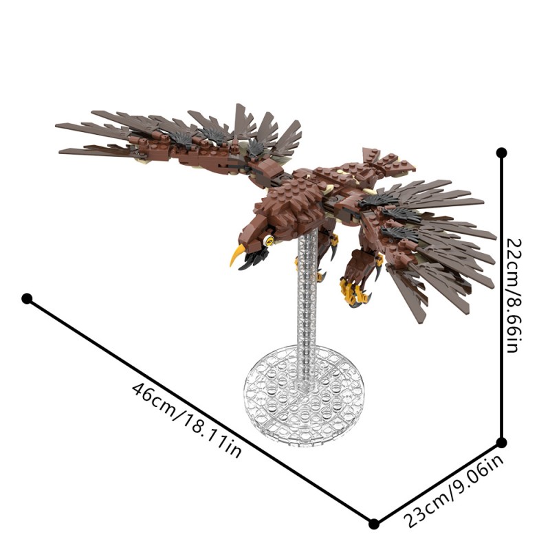 GOBRICKS MOC 172203 Gwahir - YWOBB