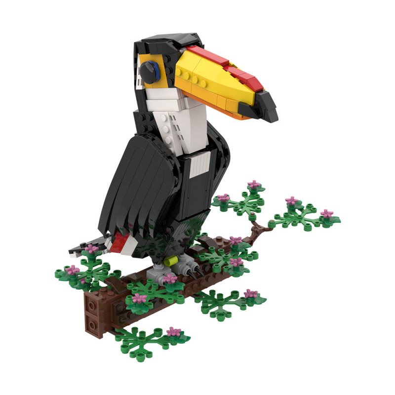 GOBRICKS MOC 208811 Toco Toucan - YWOBB
