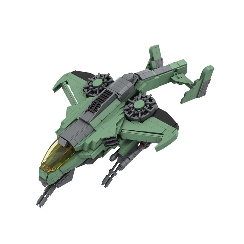 GOBRICKS MOC 207092 Halo AV-22 Sparrowhawk - YWOBB