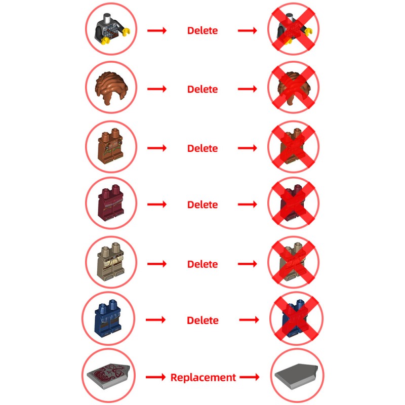 GOBRICKS MOC 200311 Viking Village - Seaside Expansion - YWOBB