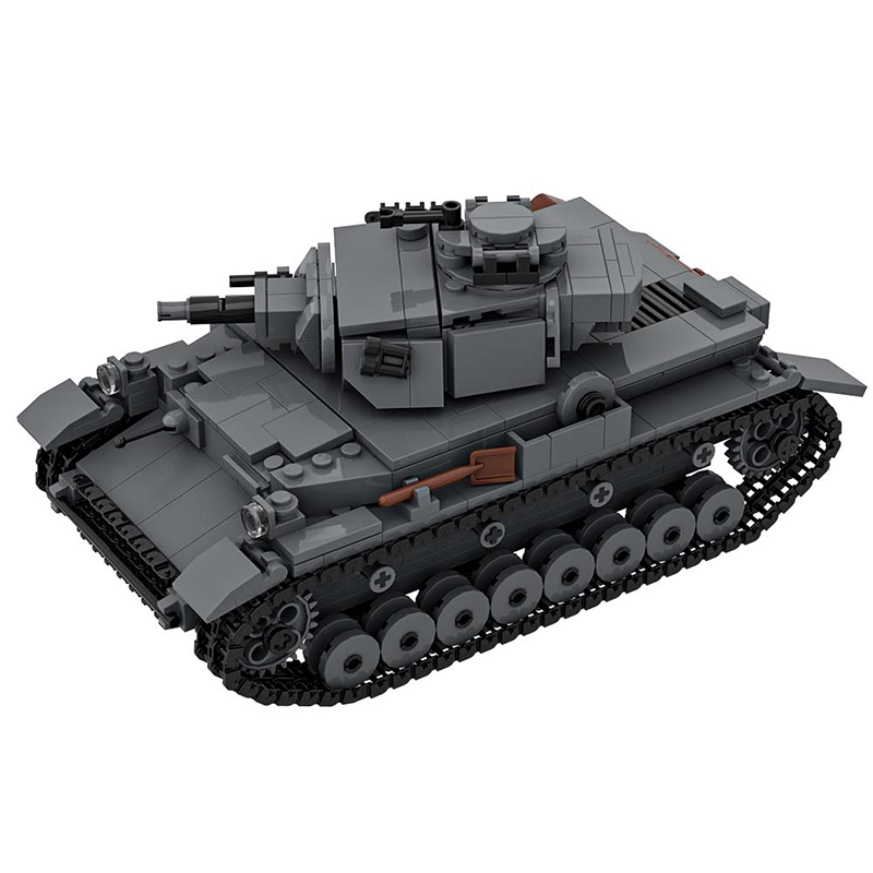GOBRICKS MOC A1986 Panzer IV D - YWOBB