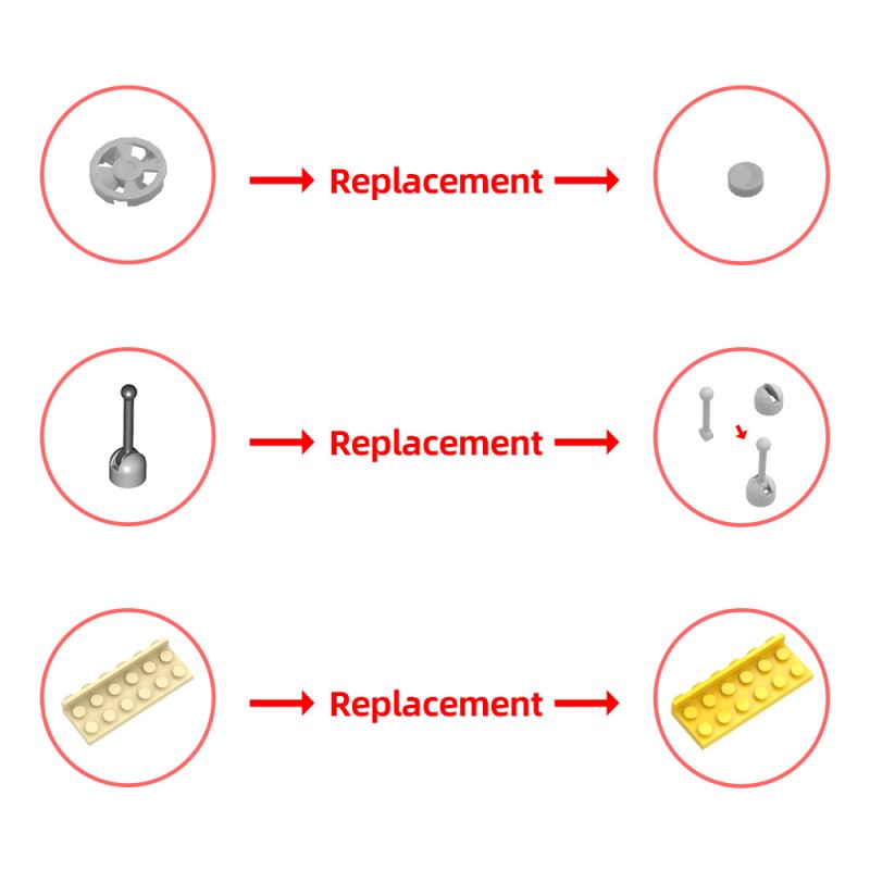GOBRICKS MOC 136473 Stargate BC-304 Daedalus Deep Space Carrier - YWOBB