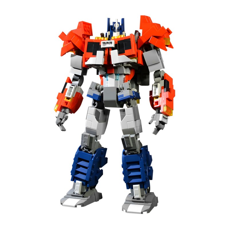 GOBRICKS MOC 205628 Optimus Prime 2.0  Beast Hunters Version  - Transformers Prime - YWOBB