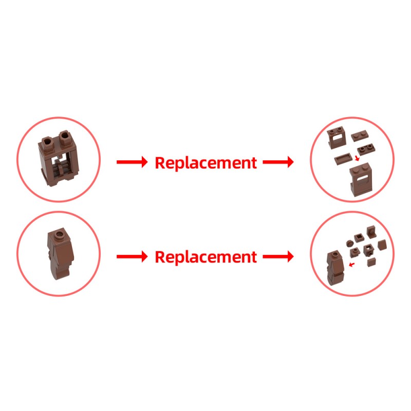 GOBRICKS MOC 194708 lovely tall ship - YWOBB