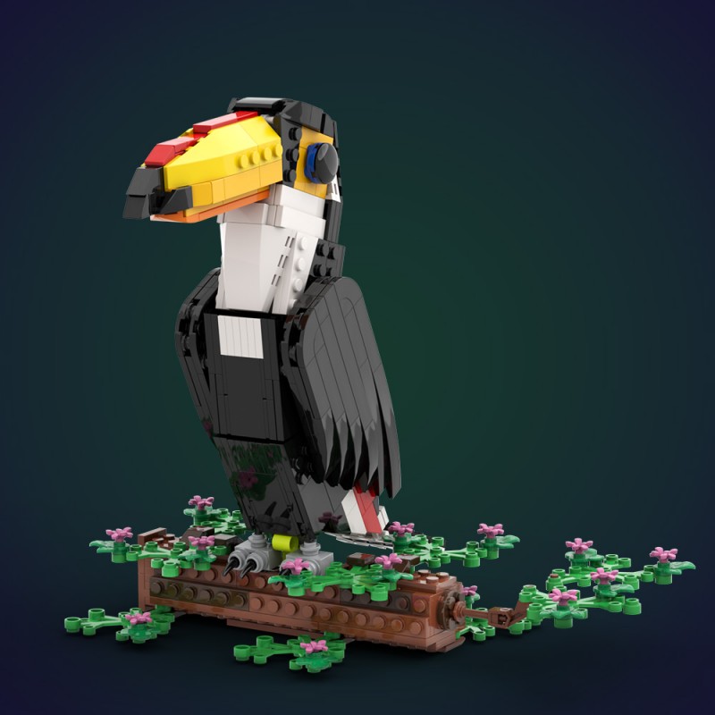 GOBRICKS MOC 208811 Toco Toucan - YWOBB