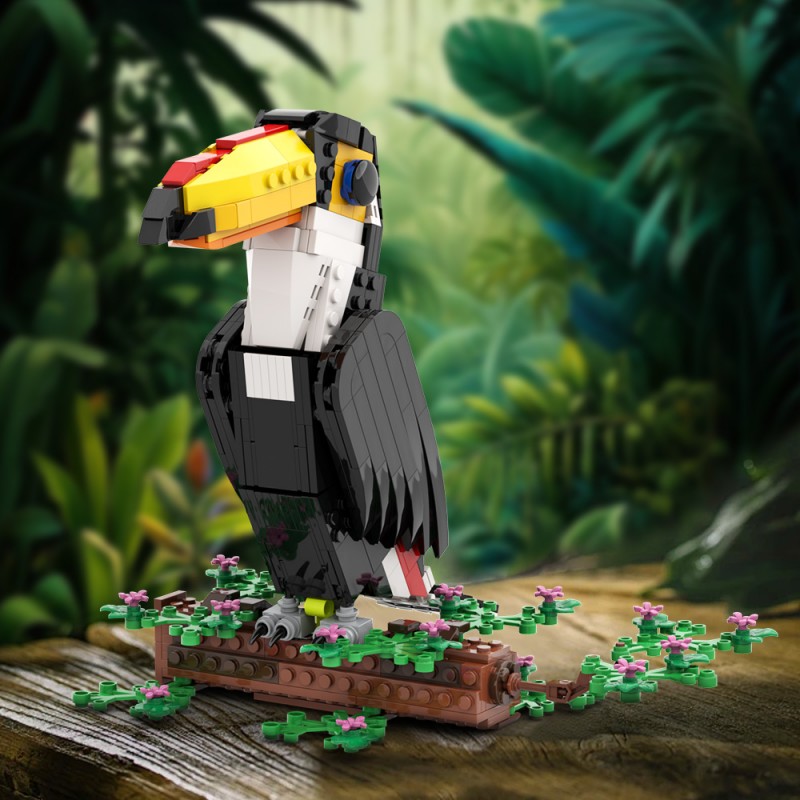 GOBRICKS MOC 208811 Toco Toucan - YWOBB
