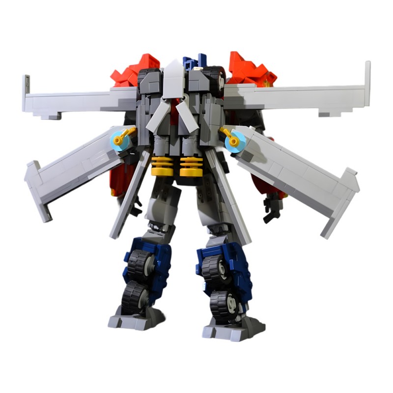 GOBRICKS MOC 205628 Optimus Prime 2.0  Beast Hunters Version  - Transformers Prime - YWOBB
