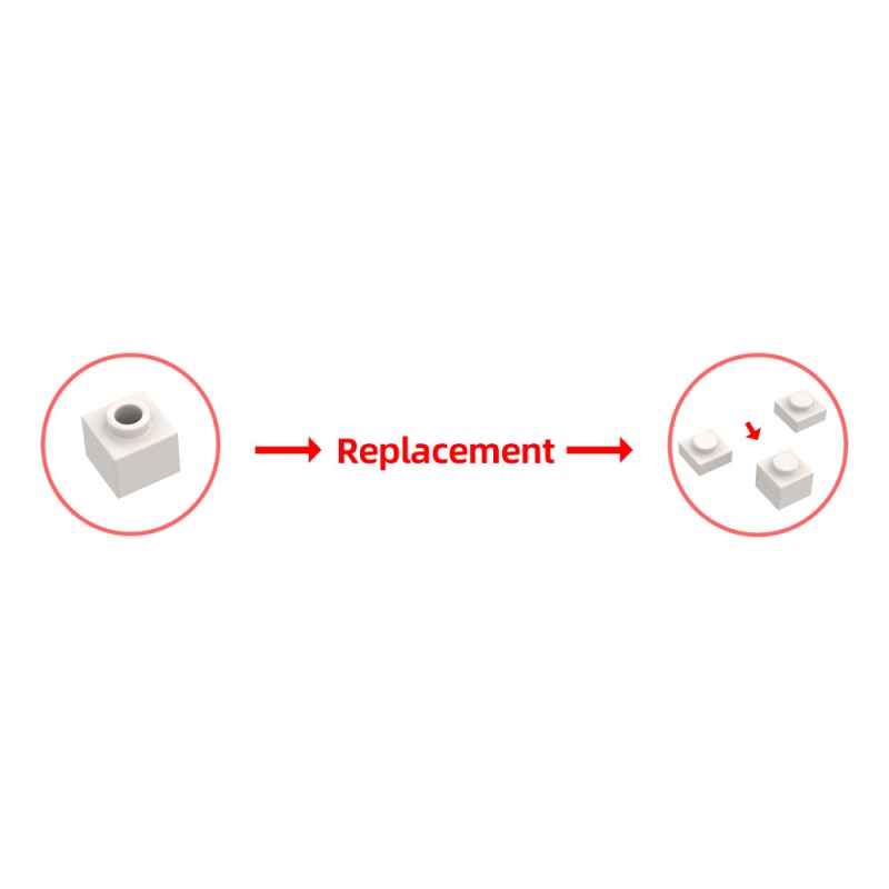 GOBRICKS MOC 205664 Saint Peter's Basilica 1:800 - YWOBB