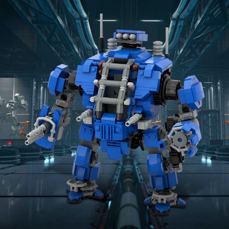 GOBRICKS MOC 214408 Warhammer 40k Invictor Tactical Warsuit - YWOBB