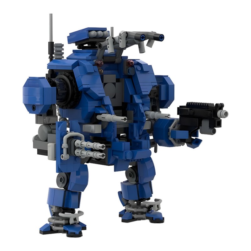 GOBRICKS MOC 214408 Warhammer 40k Invictor Tactical Warsuit - YWOBB